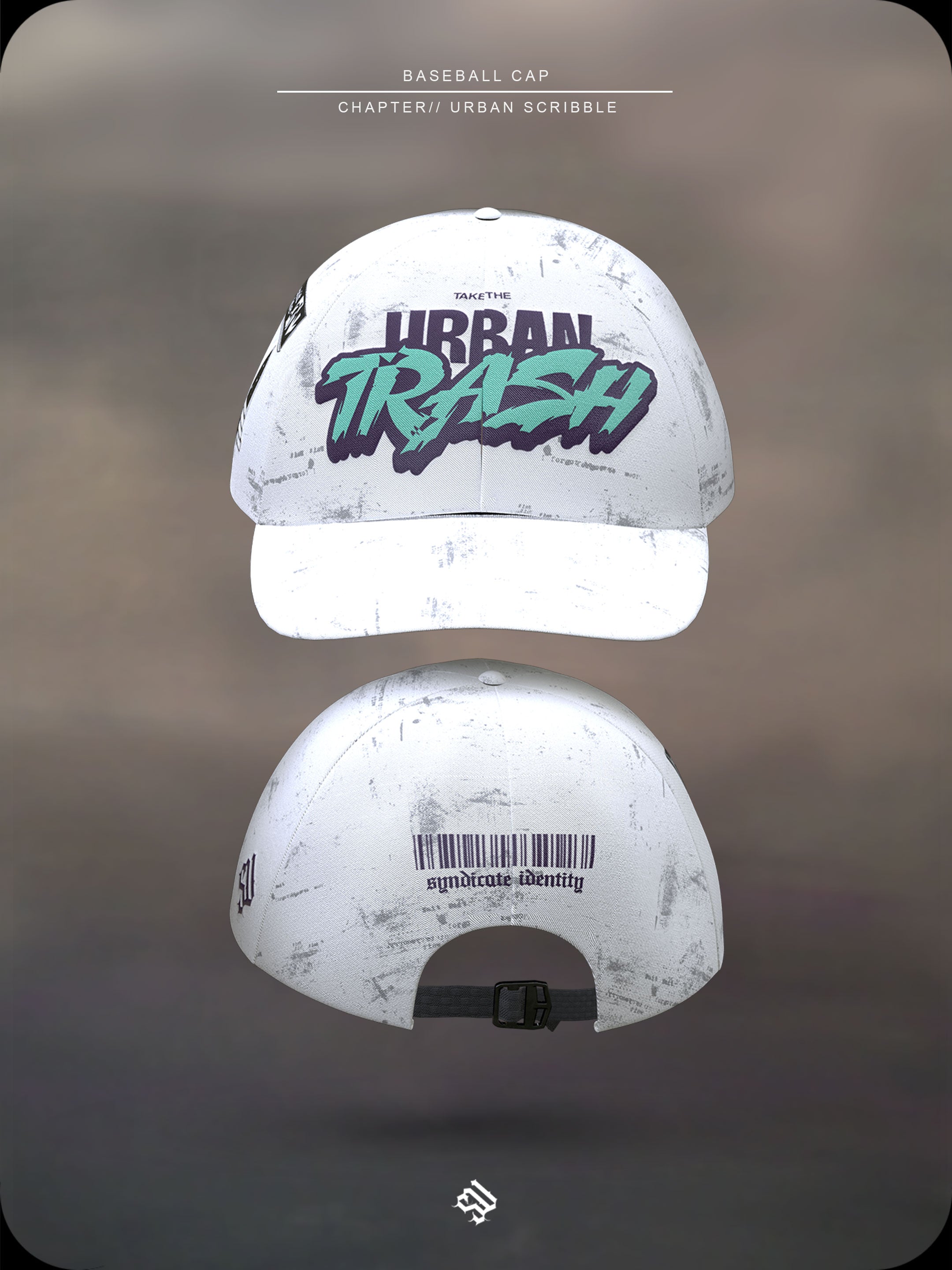 URBAN SCRIBBLE - BB CAP