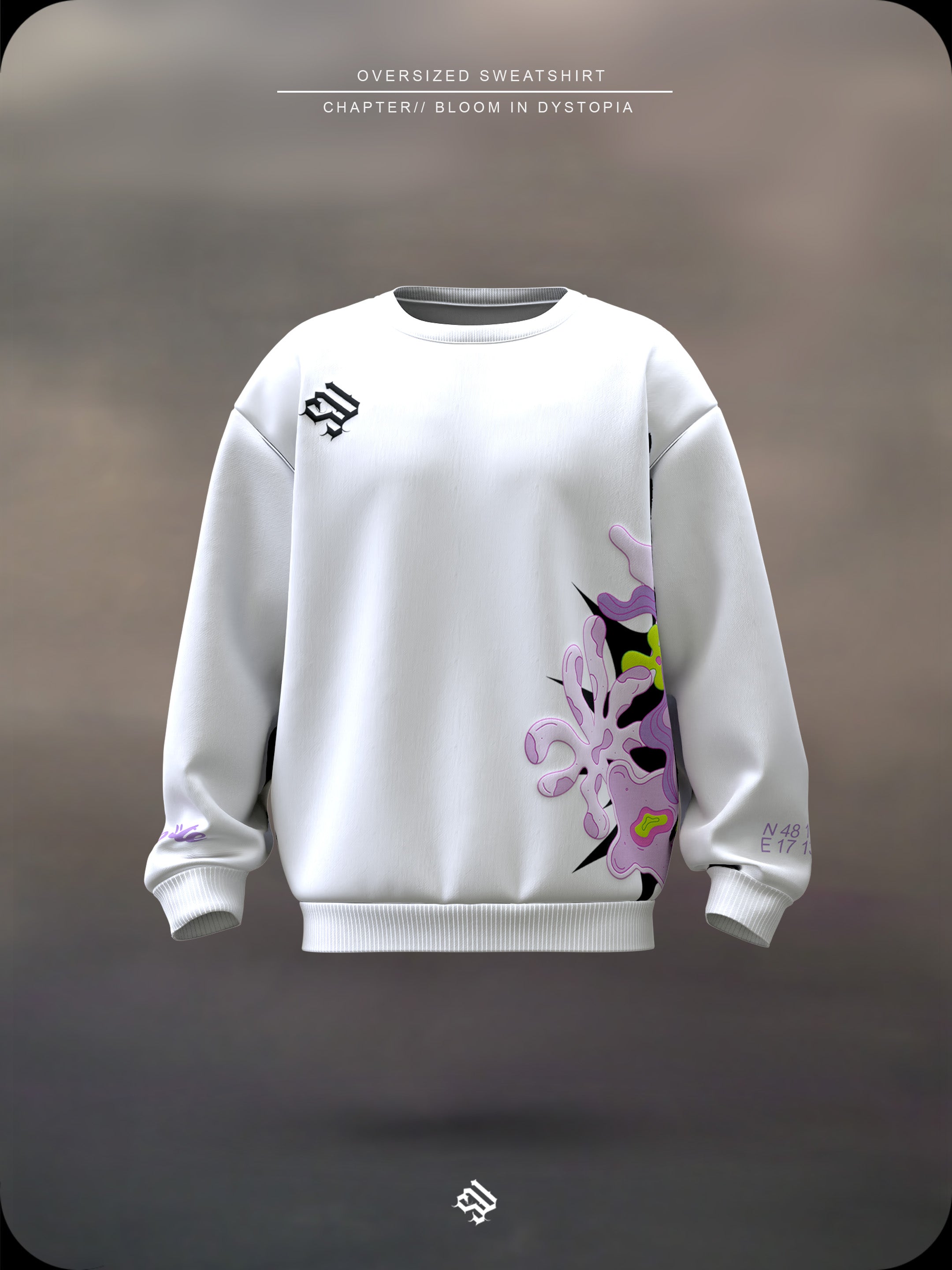 BLOOMING DYSTOPIA-Moda Sweatee