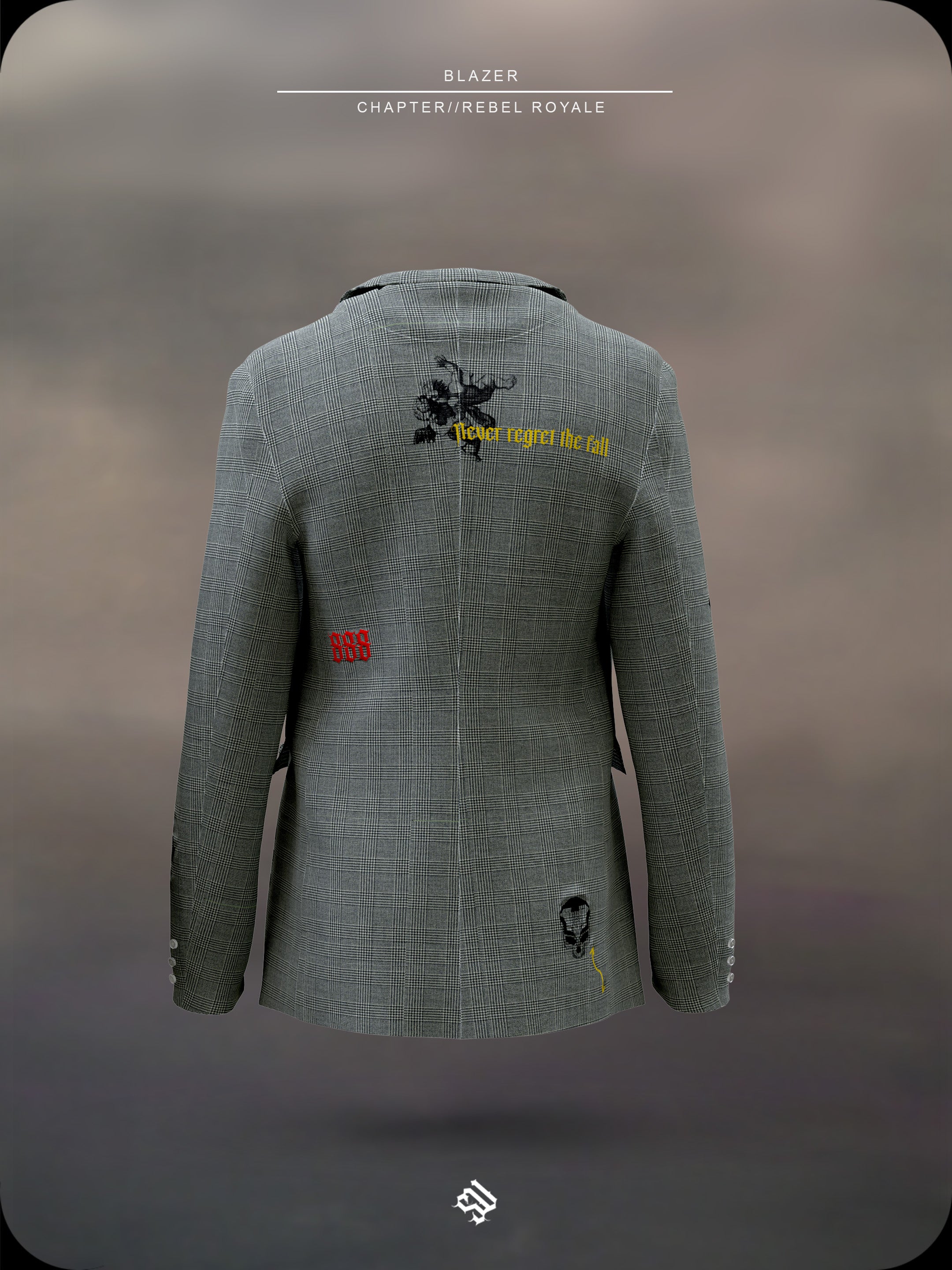 REBEL ROYALE - CUTAWAY BLAZER