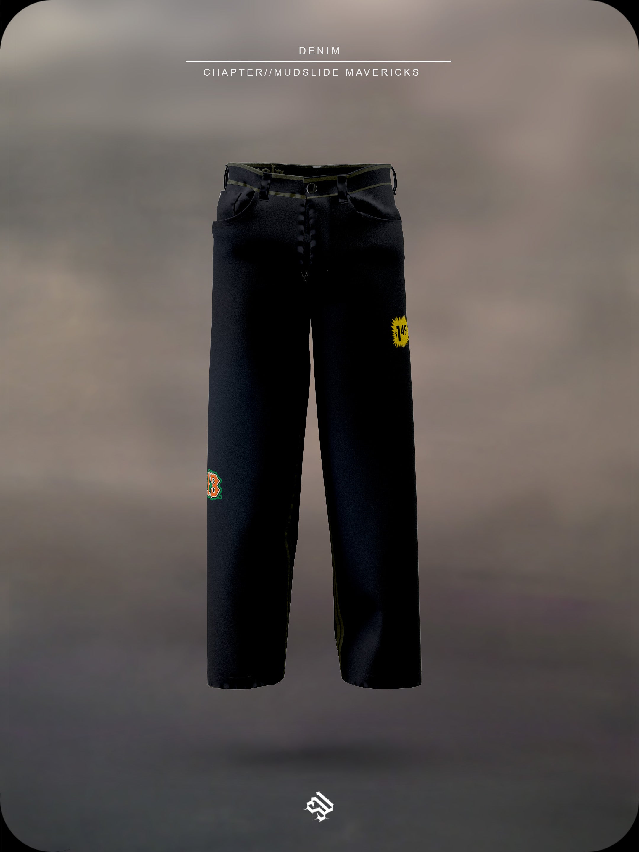 MUDSLIDE MAVERICKS - DENIM PANTS