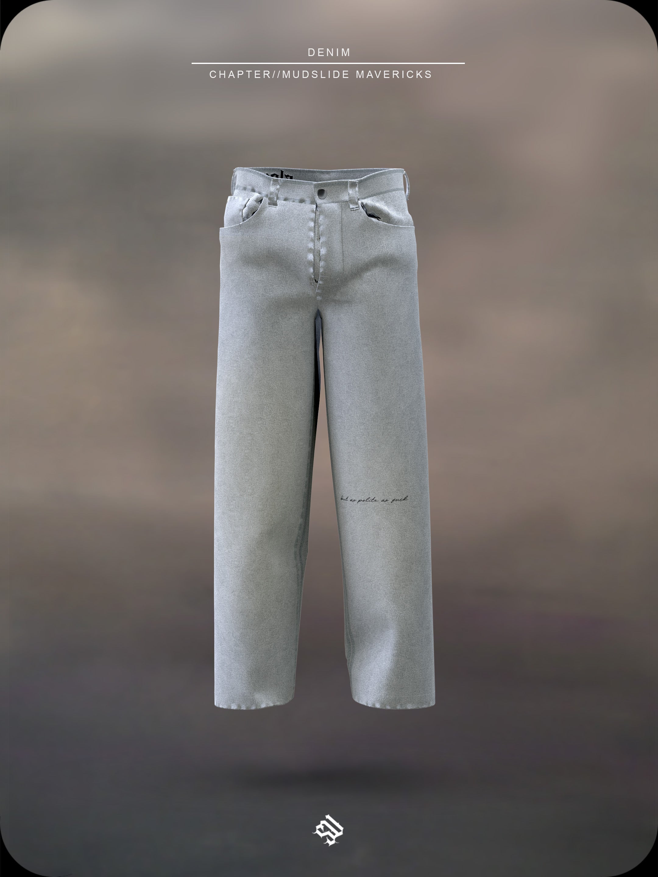 MUDSLIDE MAVERICKS - DENIM PANTS