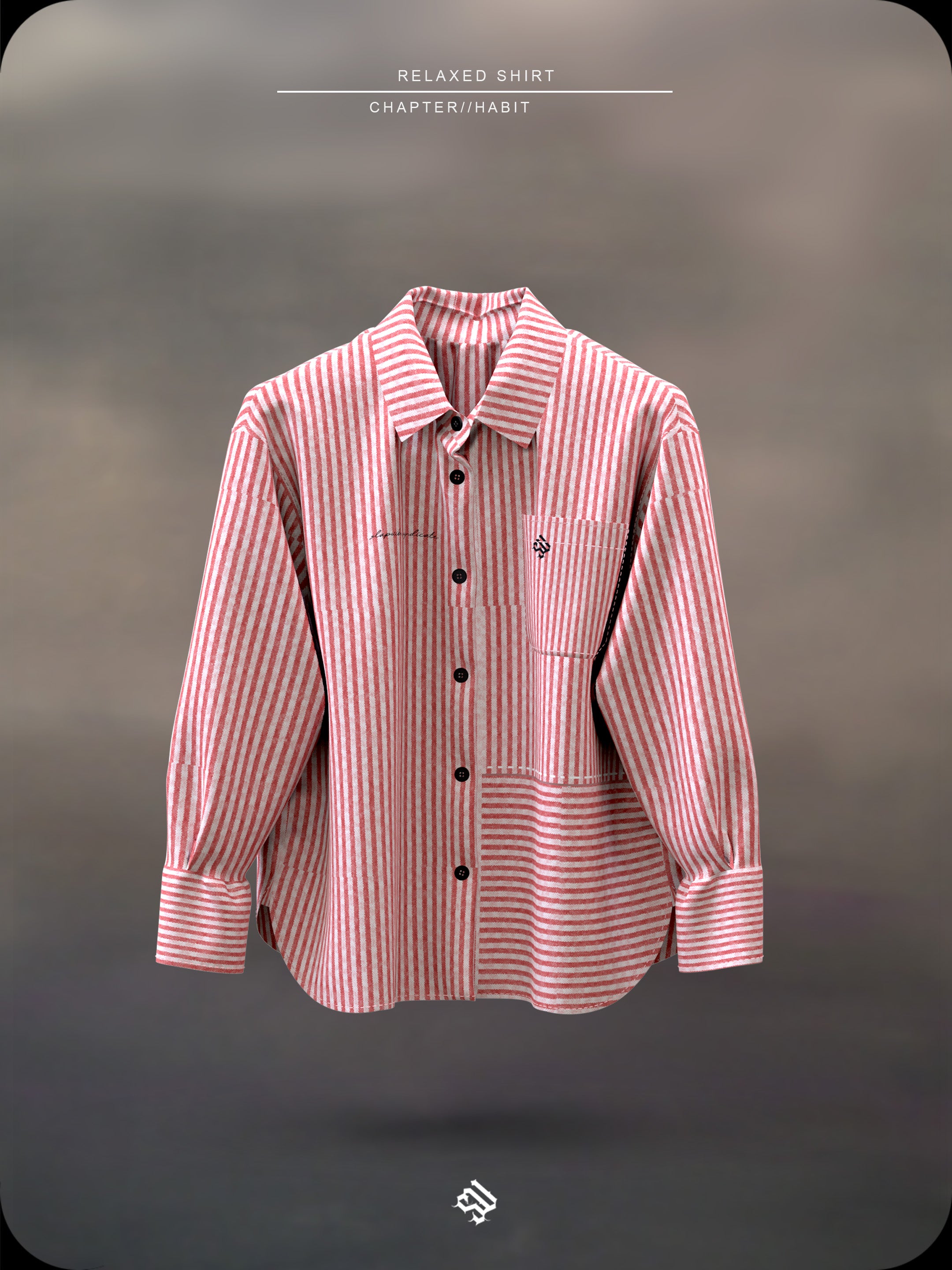 HABIT - Striper Shirt Y/D