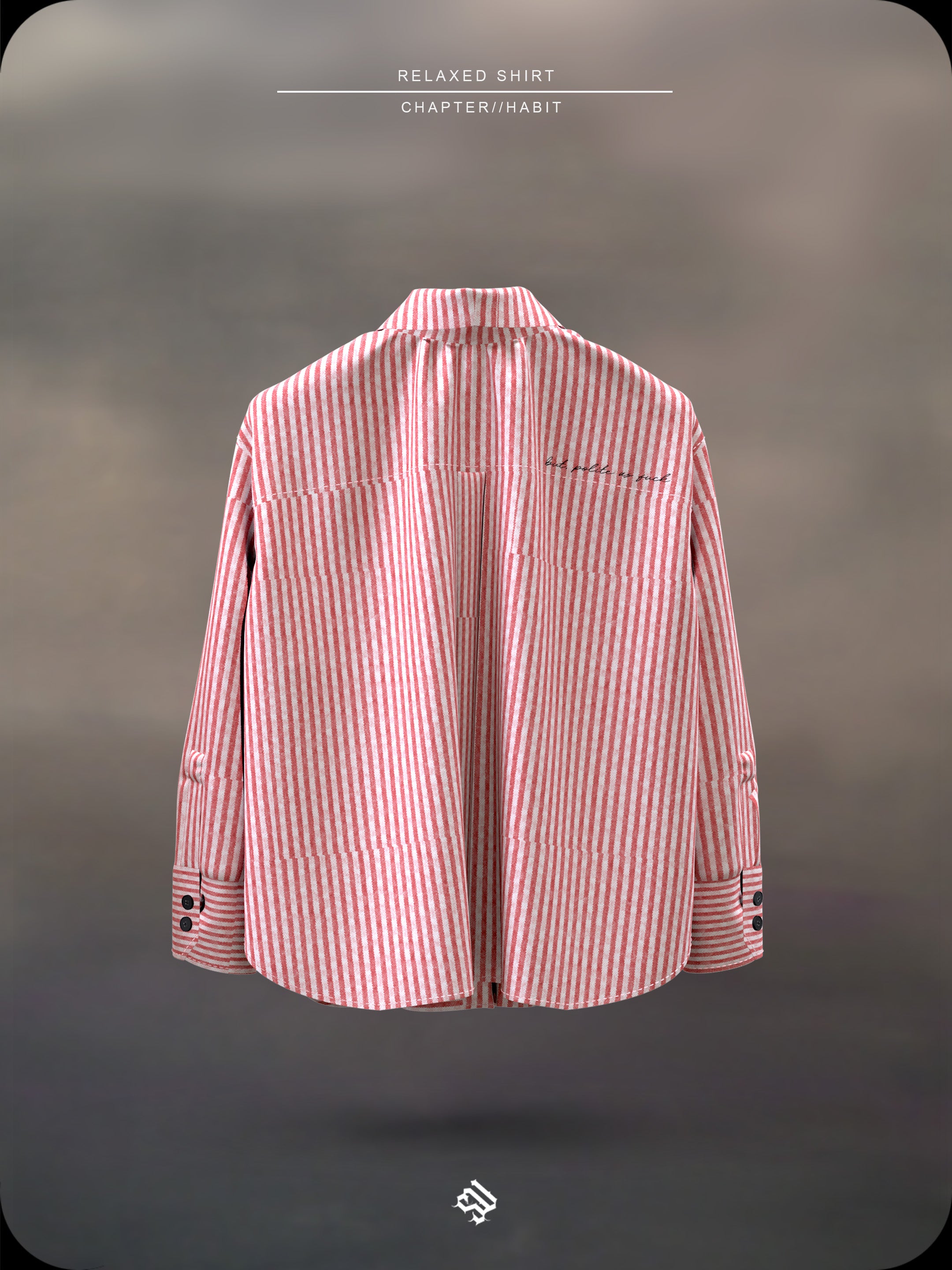 HABIT - Striper Shirt Y/D