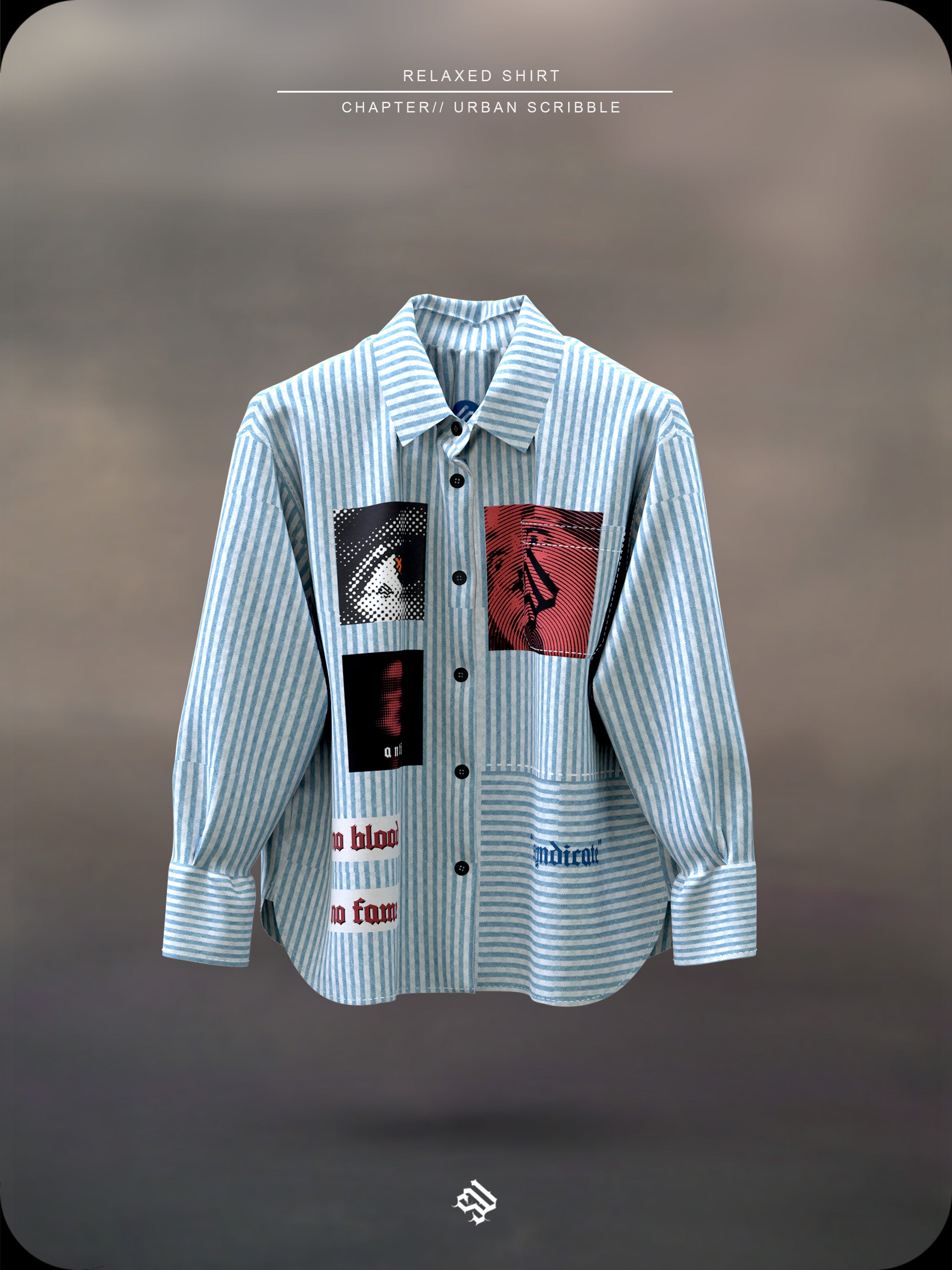 URBAN SCRIBBLE - Swagger Shirt