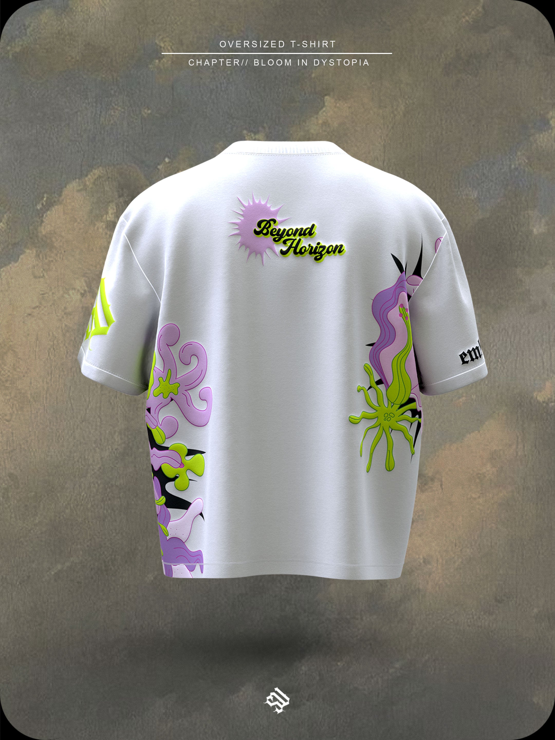 BLOOMING DYSTOPIA - Oversized Tee