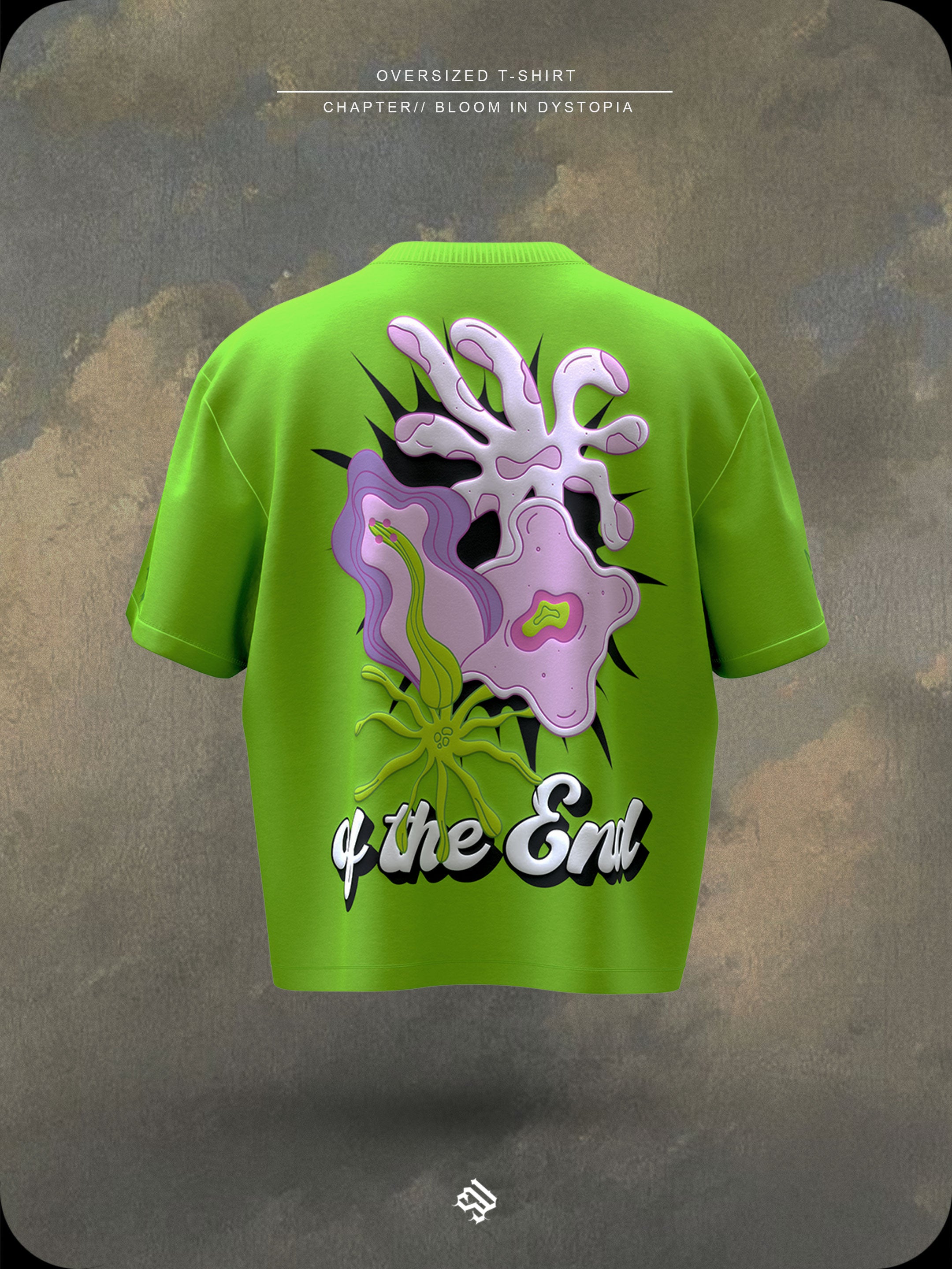 BLOOMING DYSTOPIA - Oversized Tee