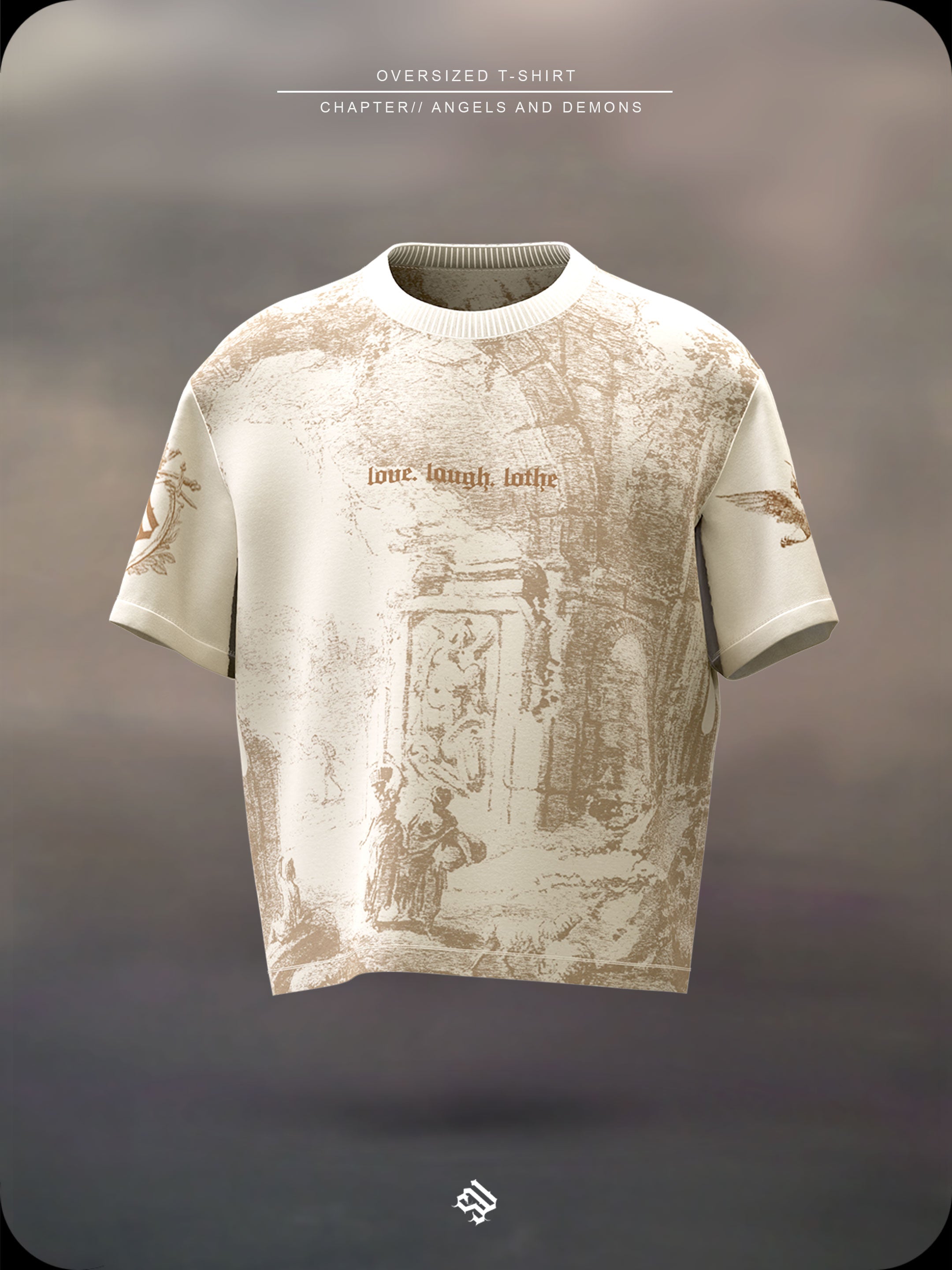 ANGELS & DEMONS -Oversized Tee