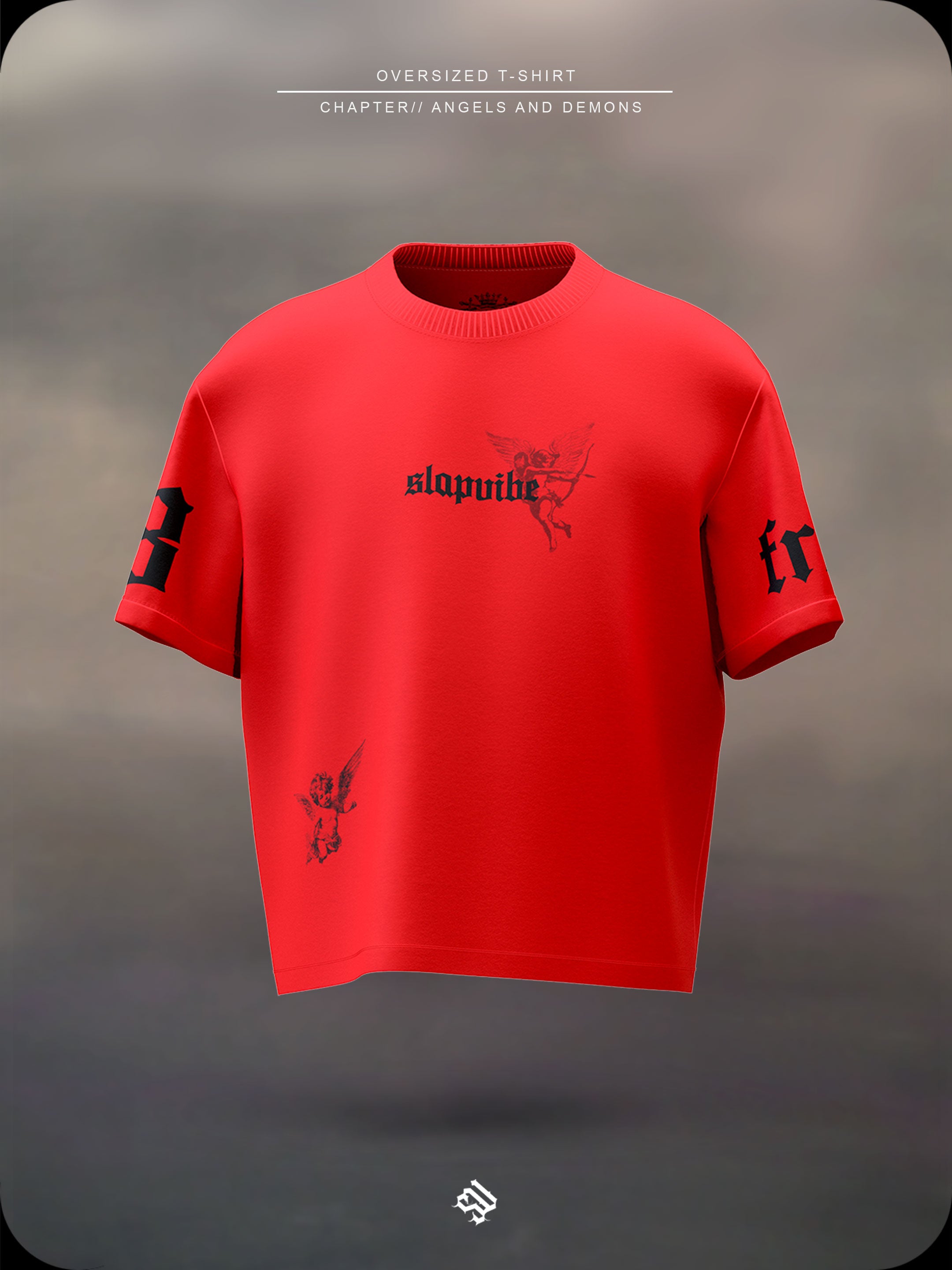 ANGELS & DEMONS -Oversized Tee