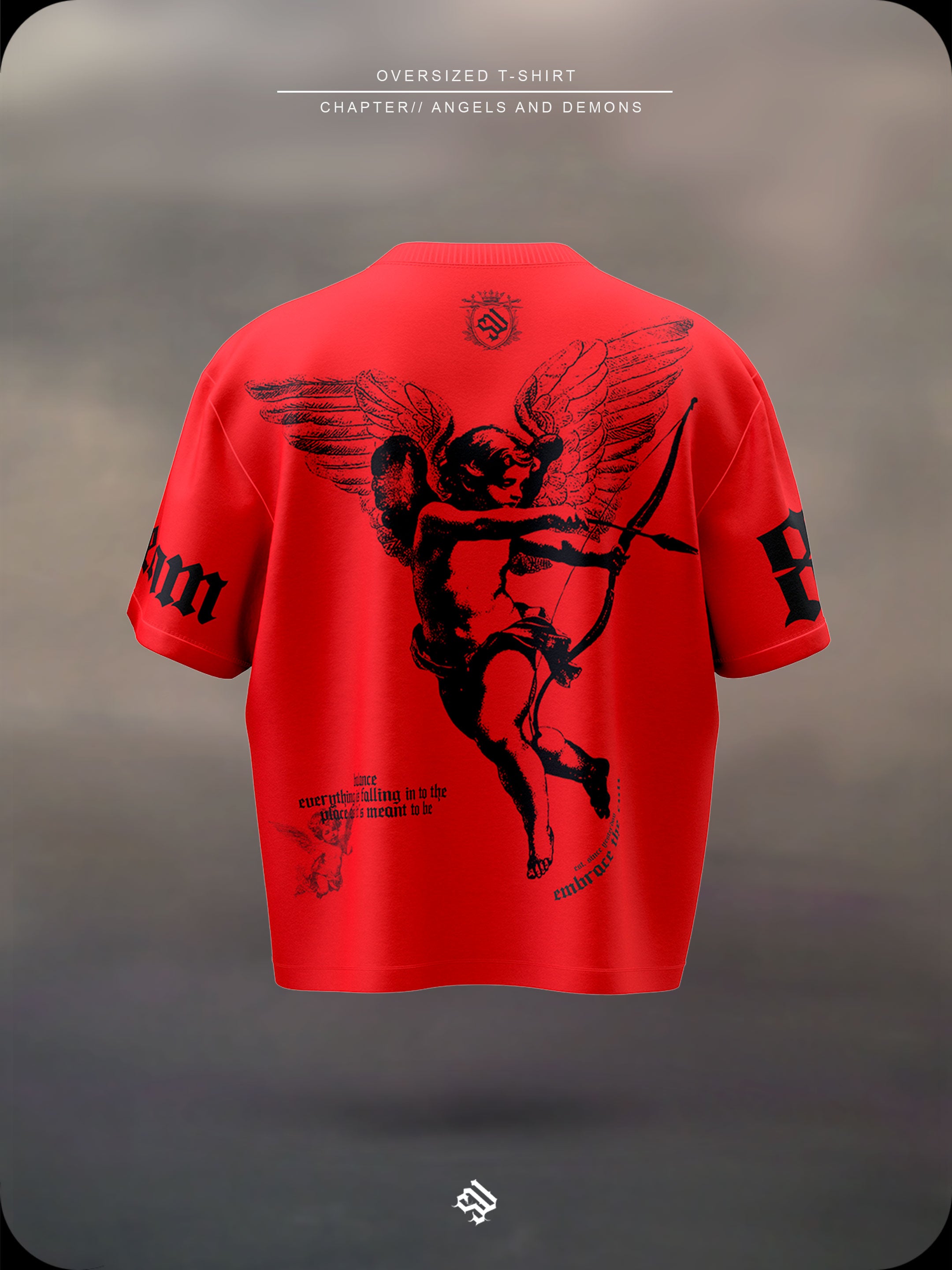 ANGELS & DEMONS -Oversized Tee