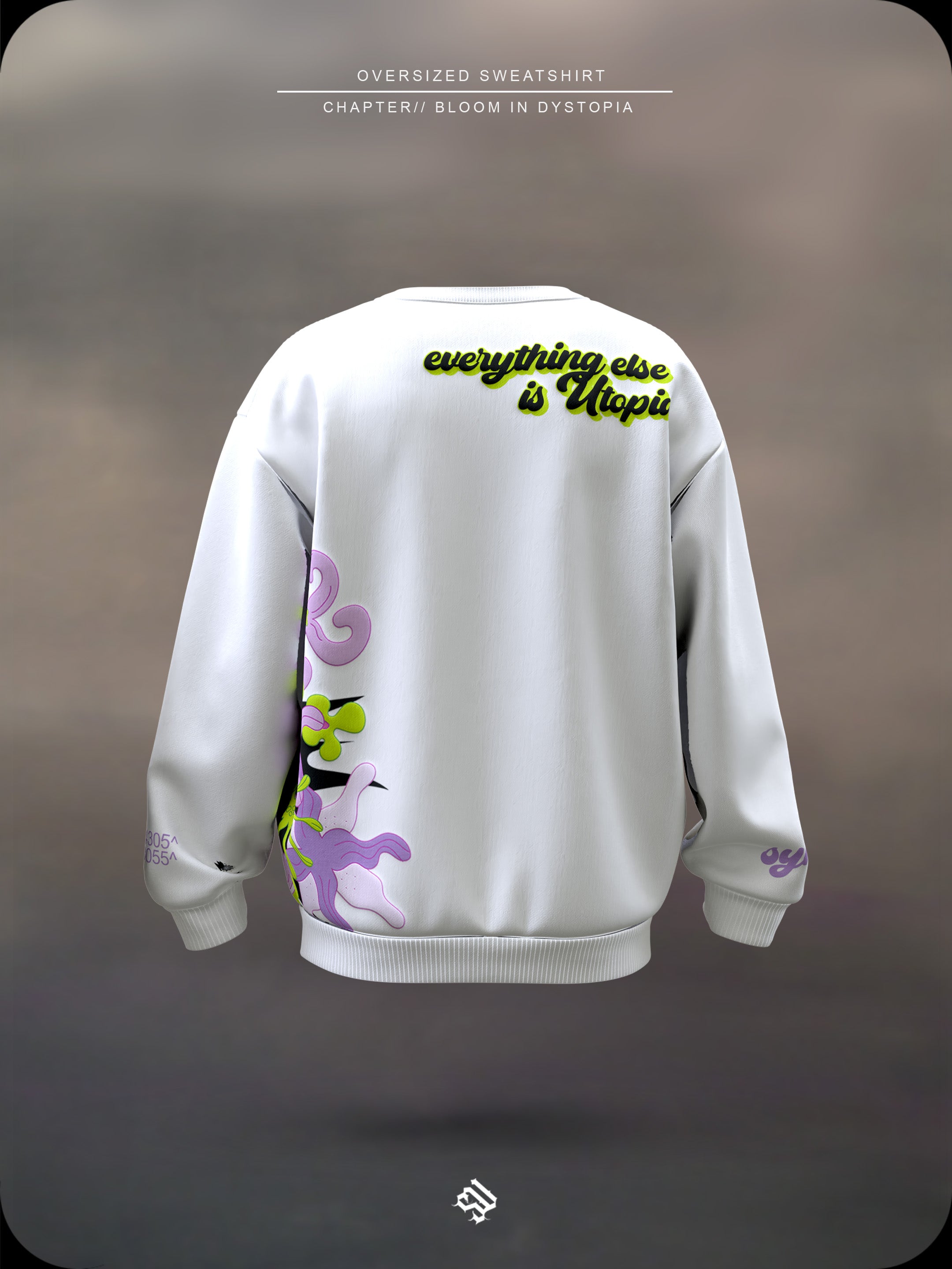 BLOOMING DYSTOPIA-Moda Sweatee