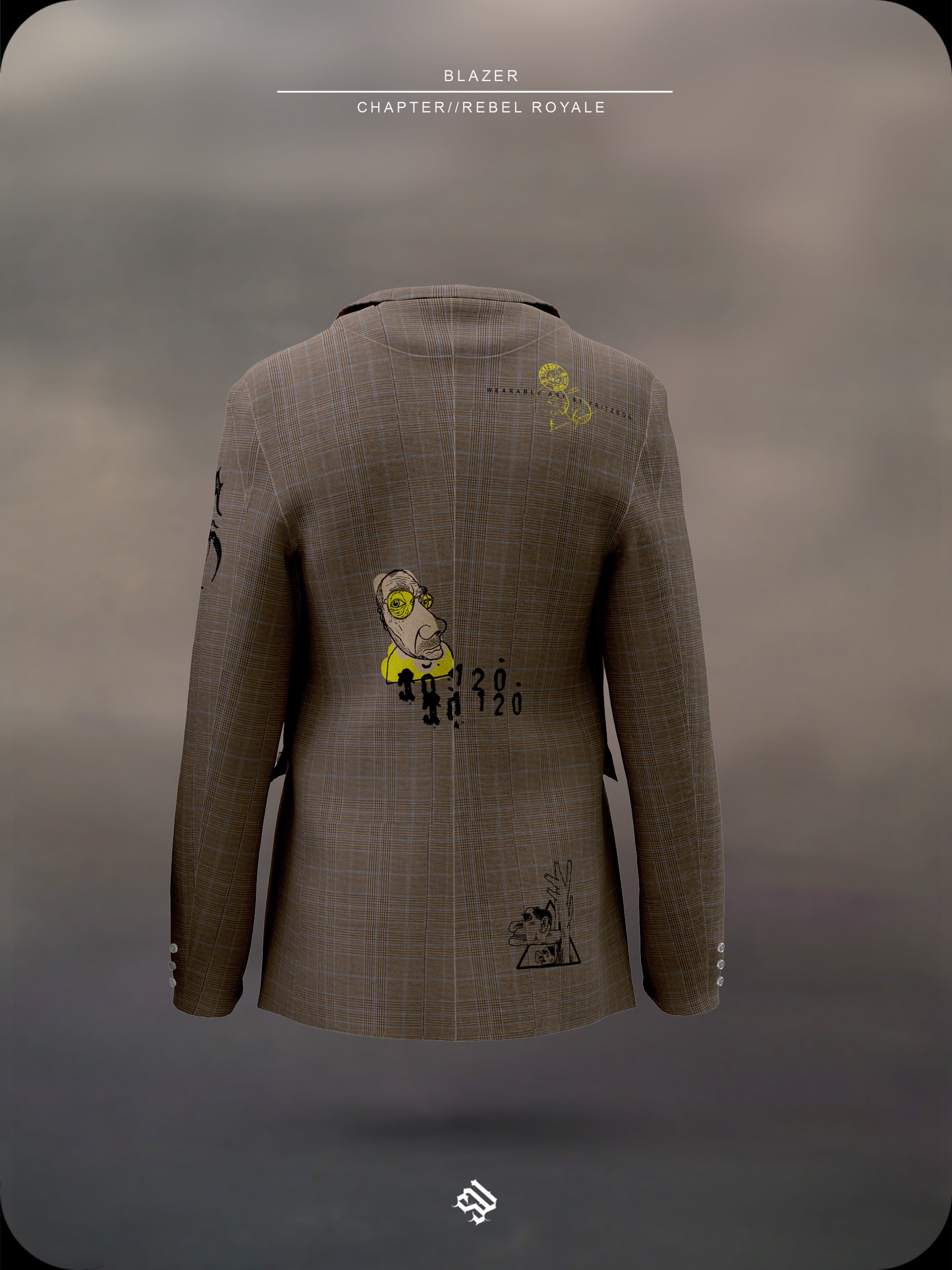 REBEL ROYALE - CUTAWAY BLAZER