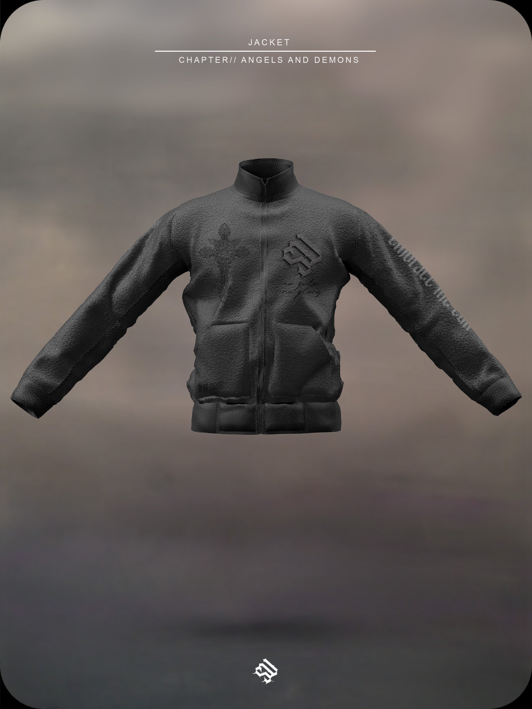 ANGELS AND DEMONS - BIKER JACKET