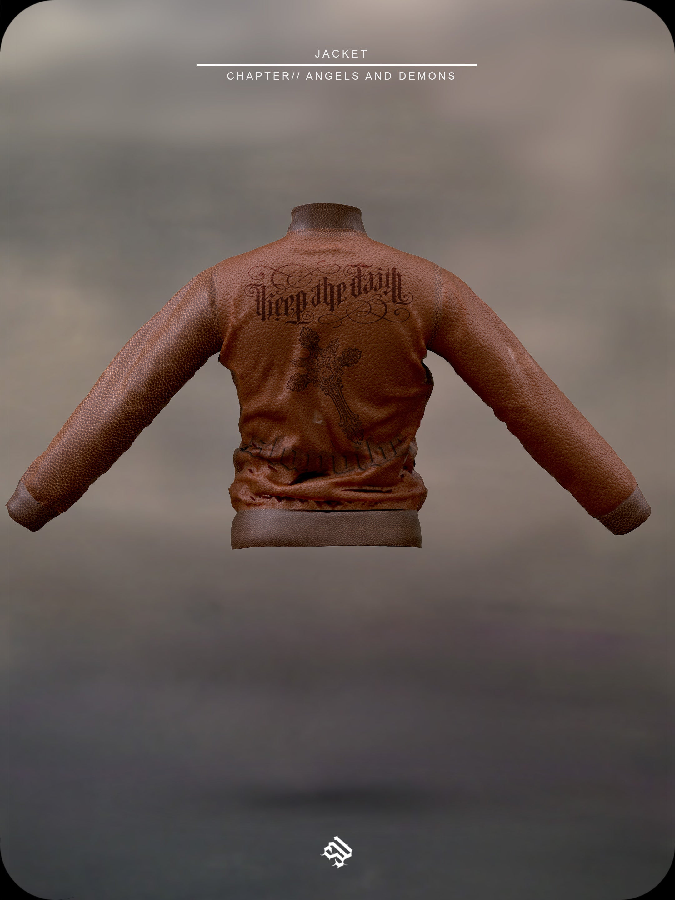 ANGEL AND DEMONS - Biker Jacket