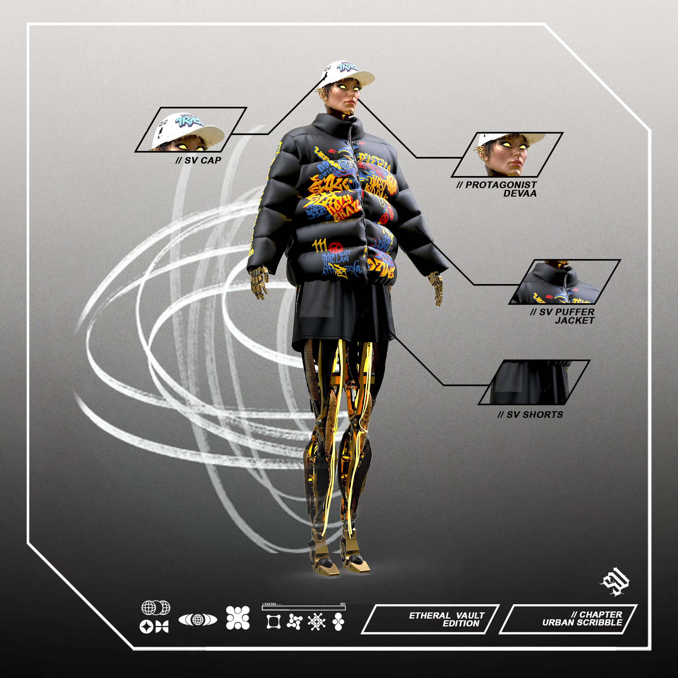 Urban Scribble Etheral Vault Edition