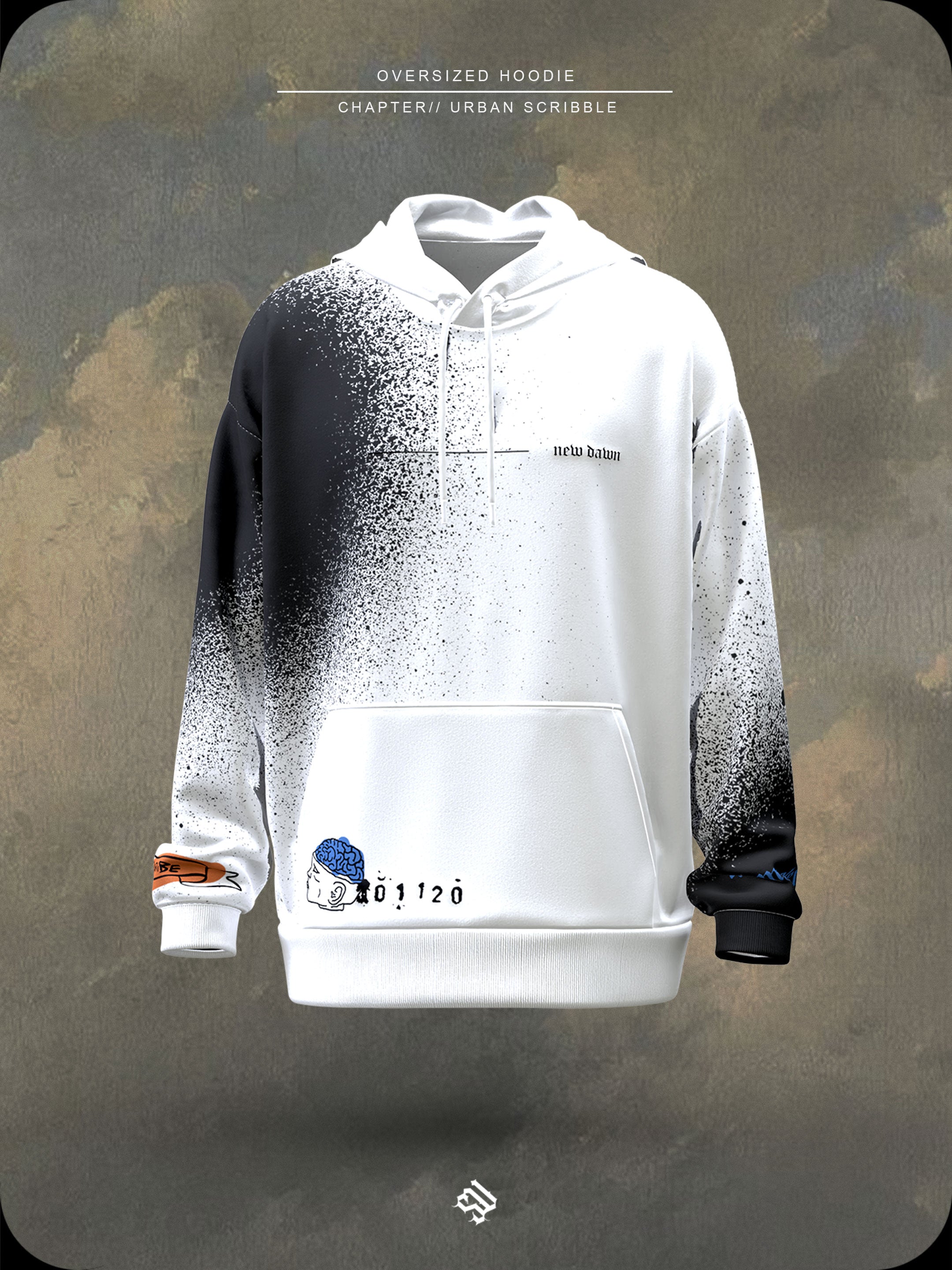 URBAN SCRIBBLE - MODA HOOD