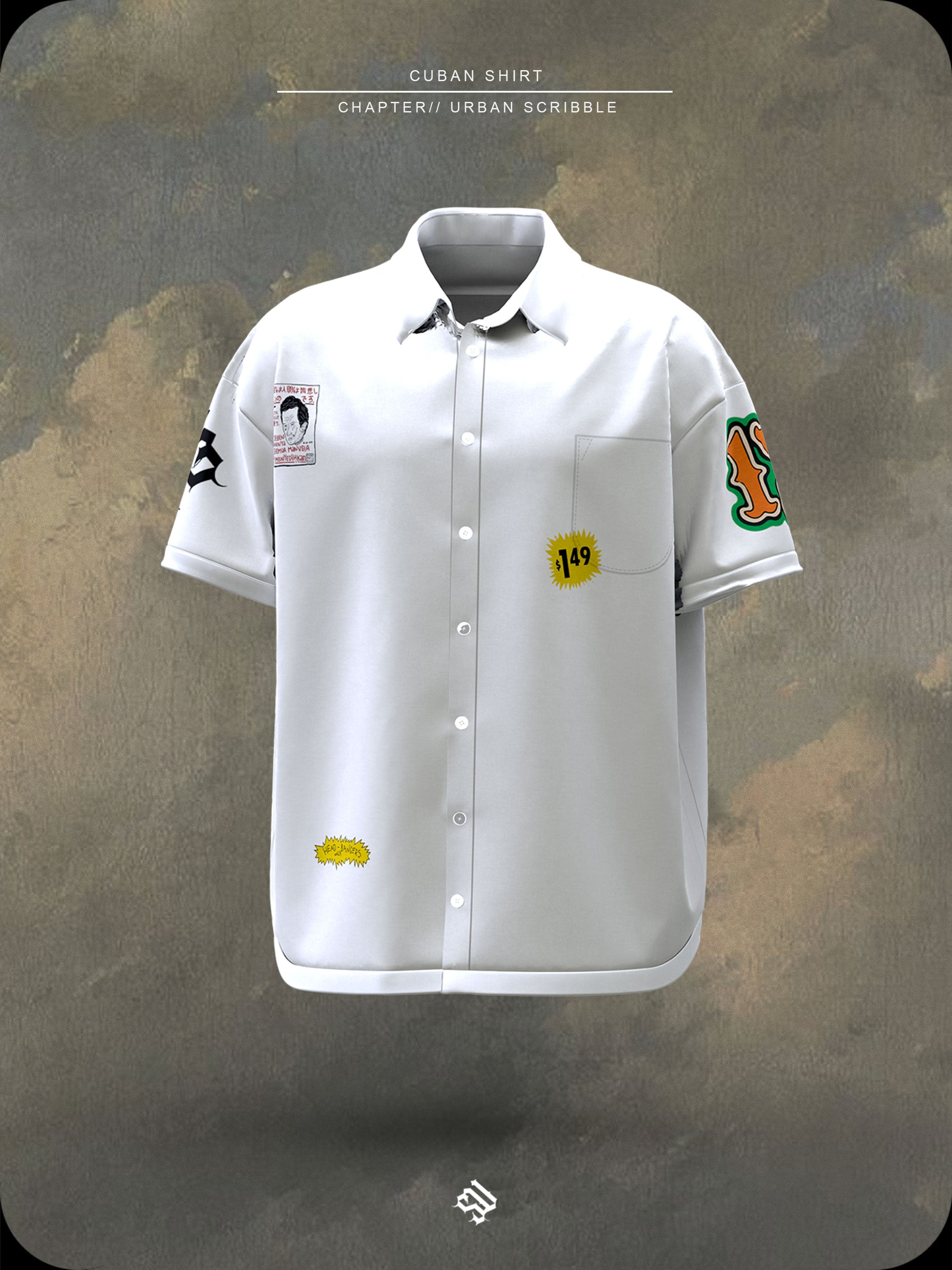 URBAN SCRIBBLE - Swagger Shirt