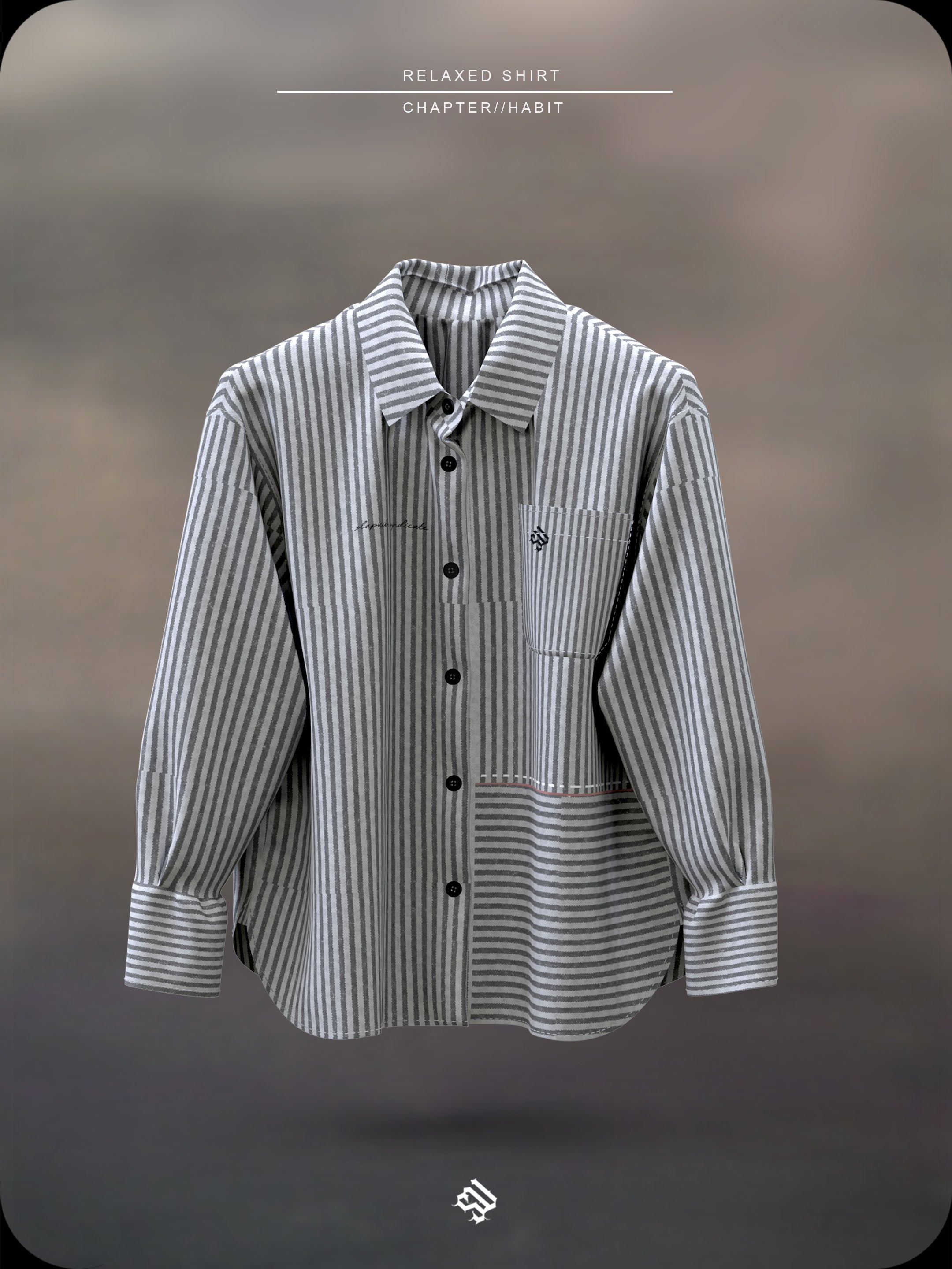 HABIT - Striper Shirt Y/D