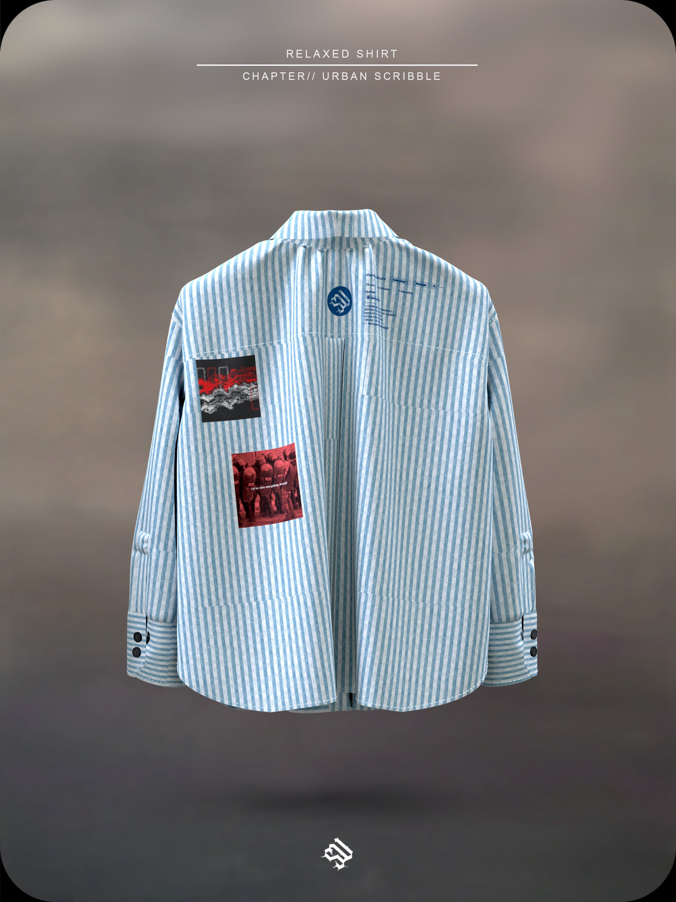 URBAN SCRIBBLE - Swagger Shirt