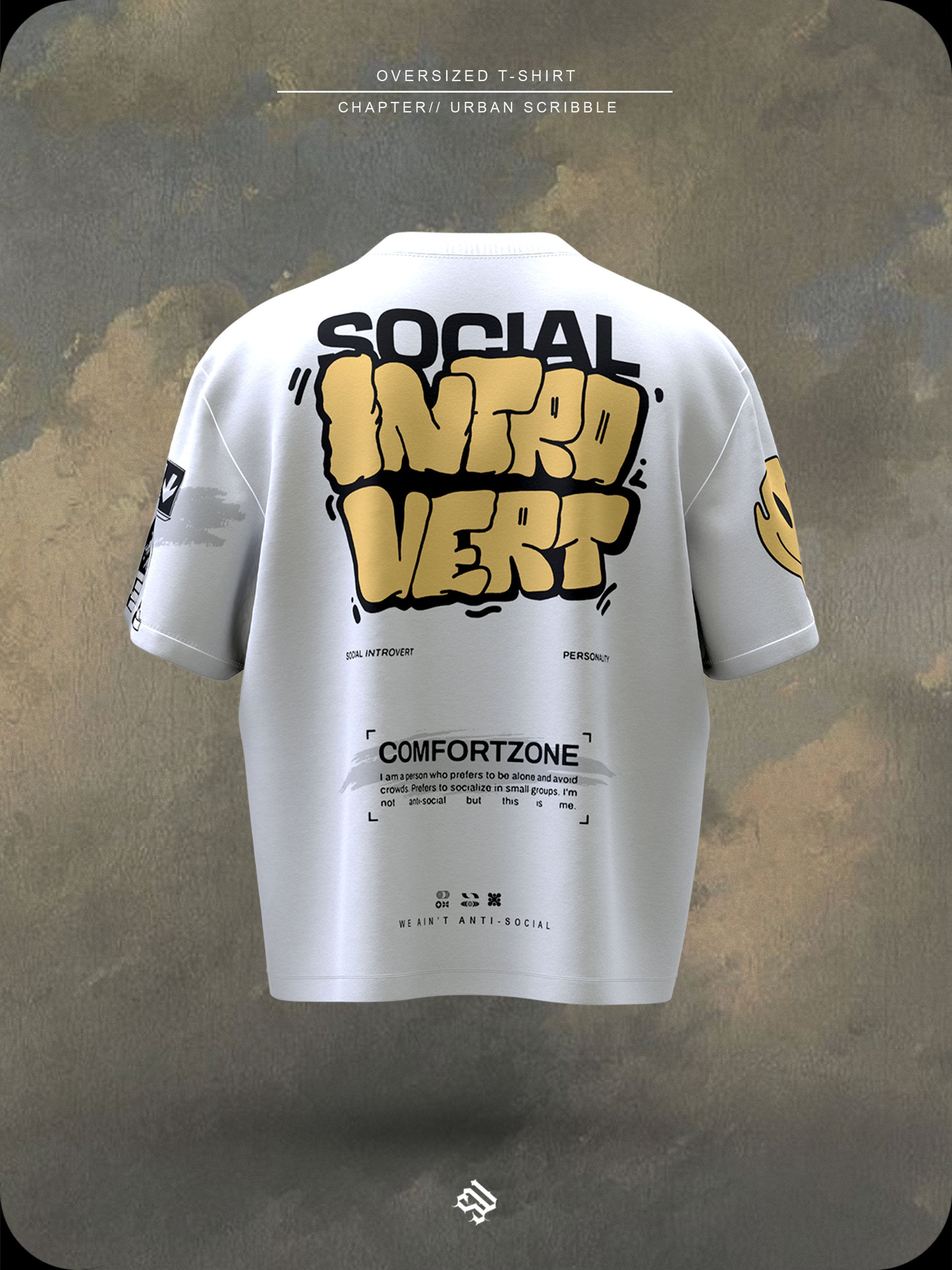 URBAN SCRIBBLE - Oversized Tee