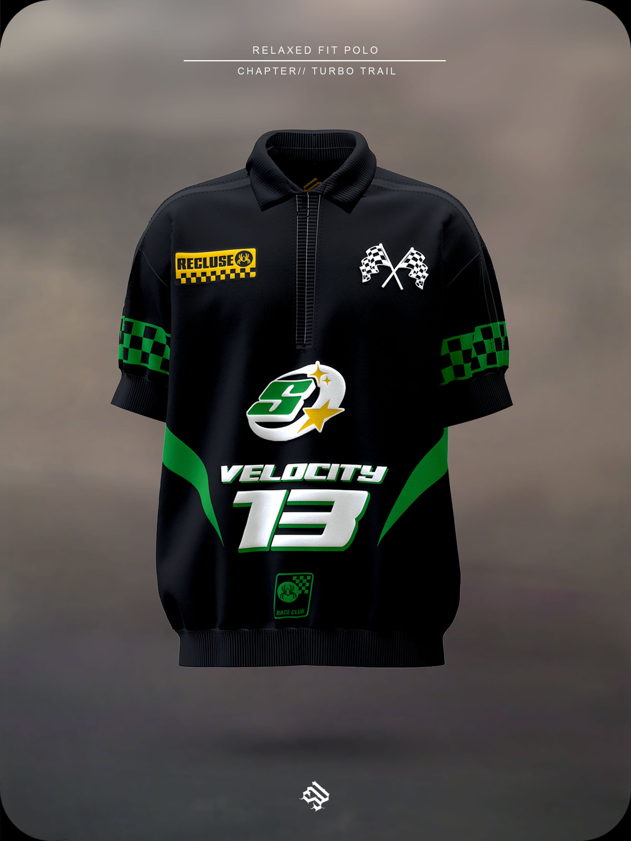 TURBO TRAIL - Polo Tee Octane