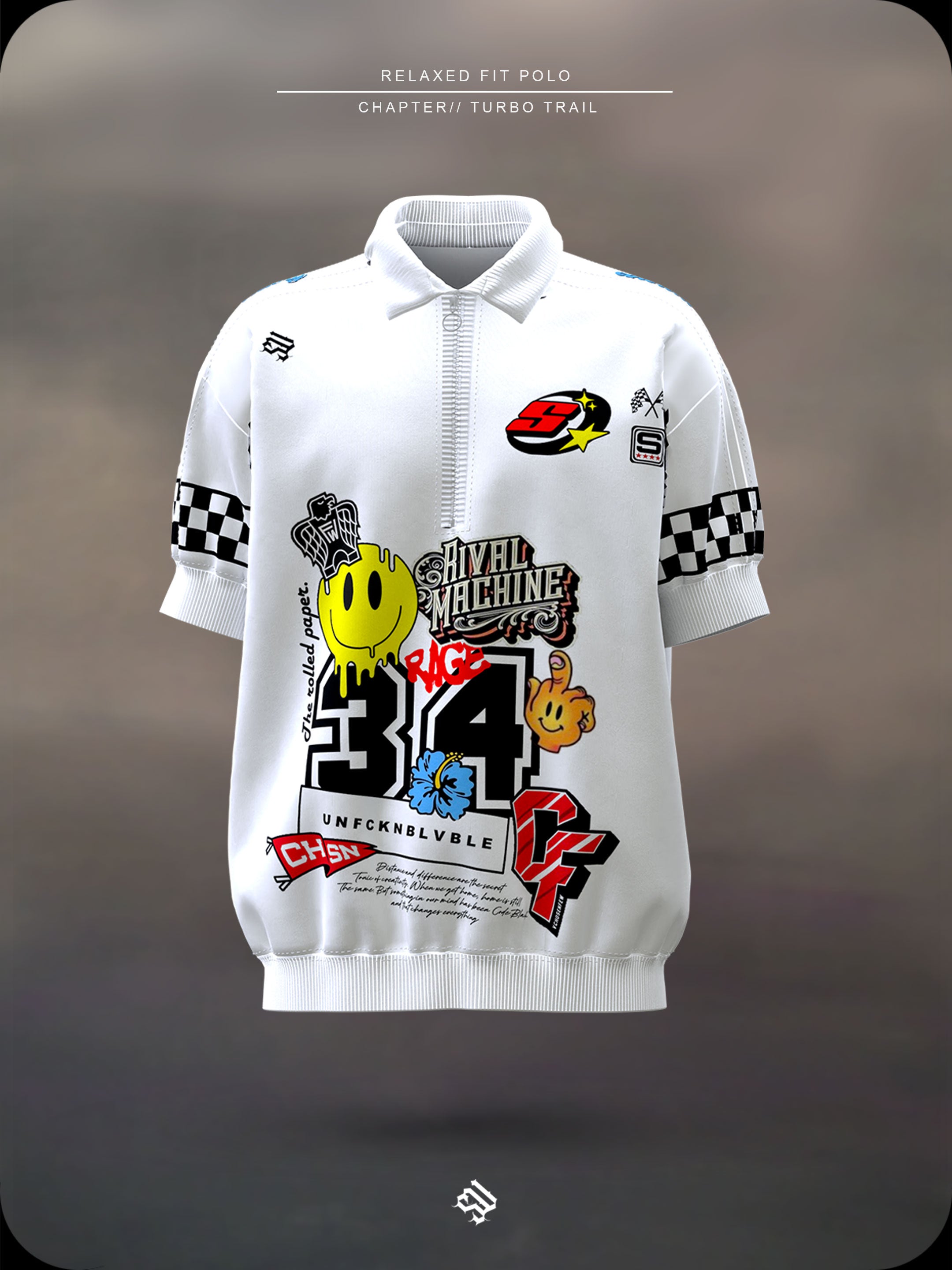 URBAN SCRIBBLE - Polo Tee Swagger