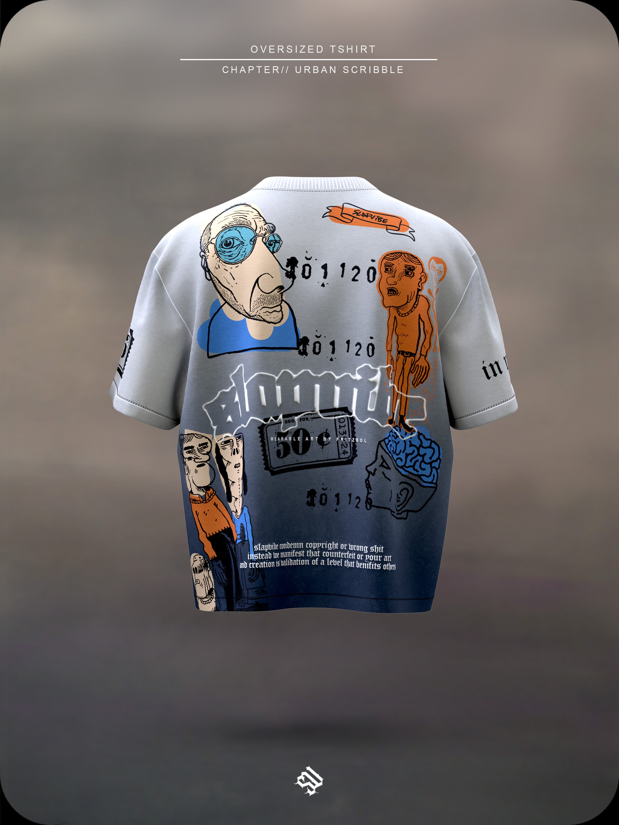 ARTE NOVA -  Oversized Tee