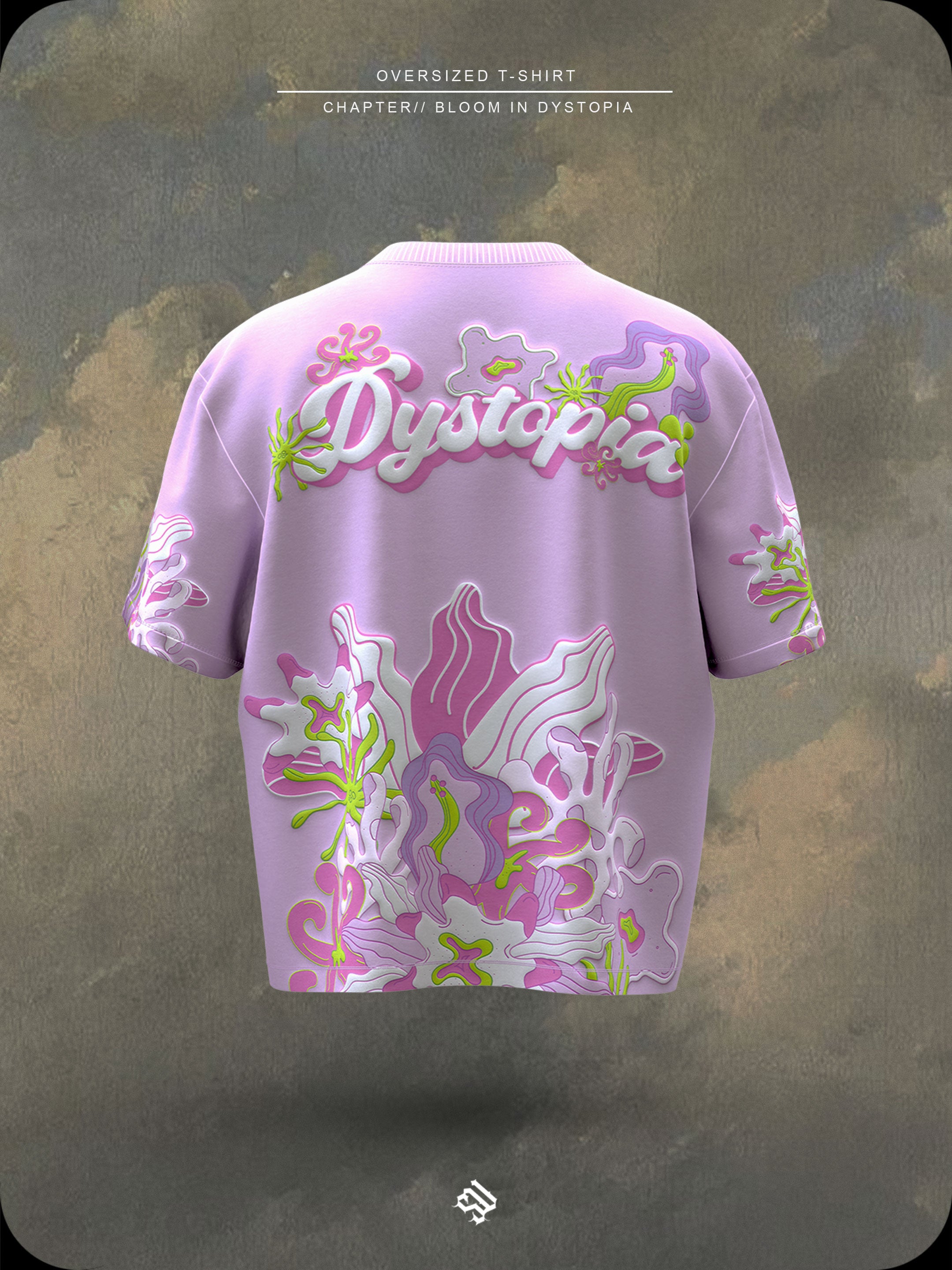 BLOOMING DYSTOPIA - Oversized Tee