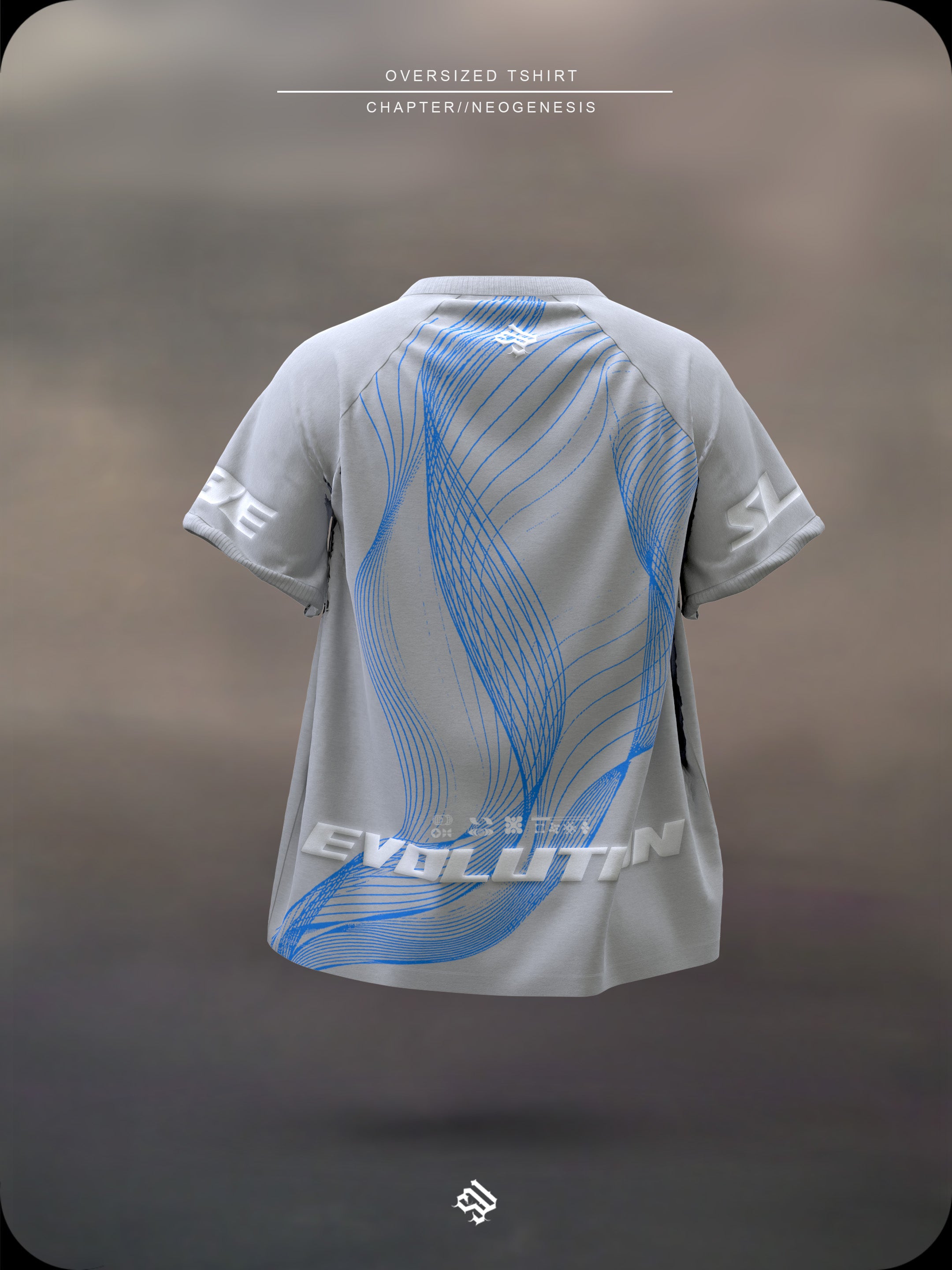 NEOGENESIS-Oversized Tee