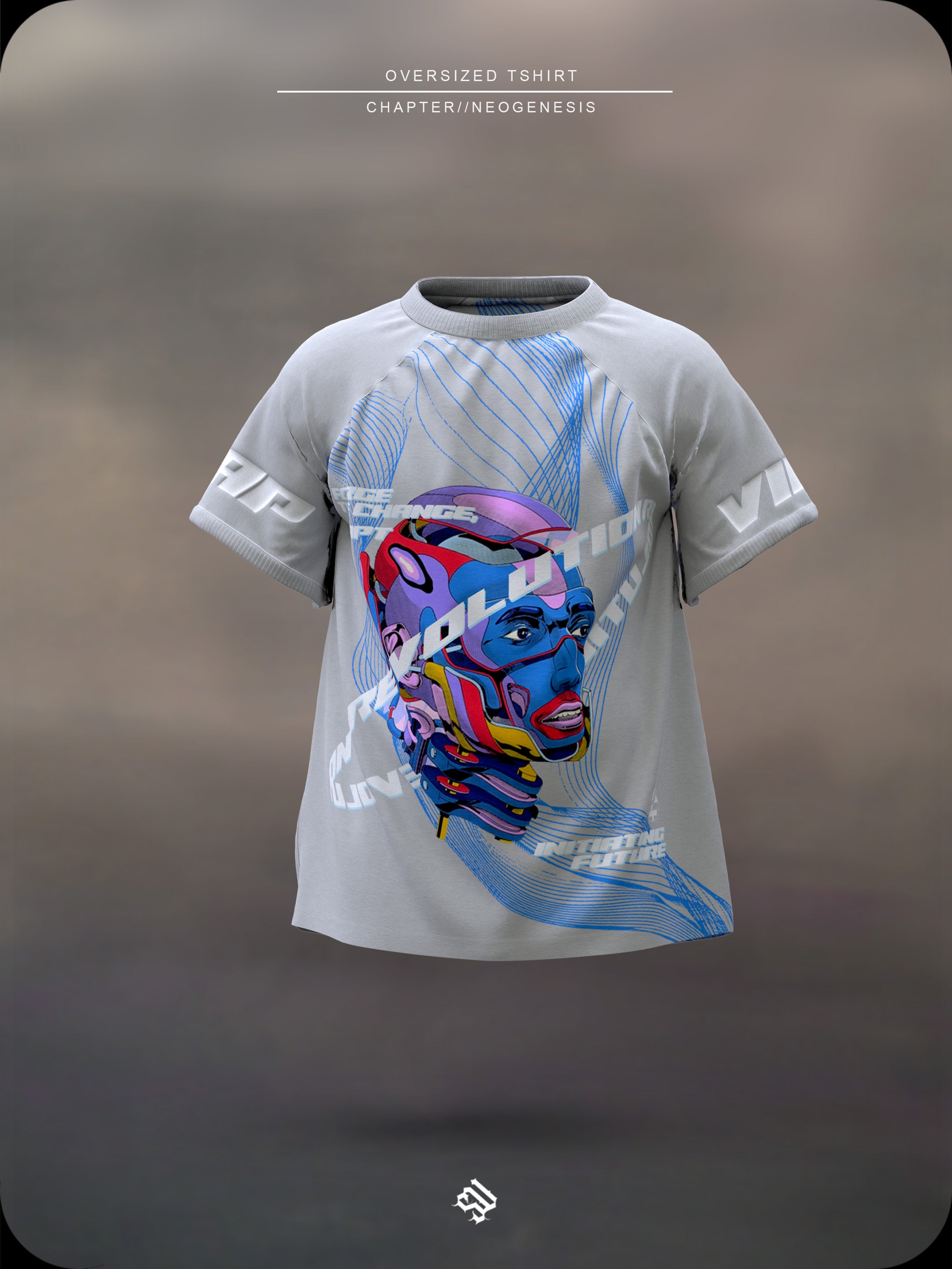 NEOGENESIS-Oversized Tee