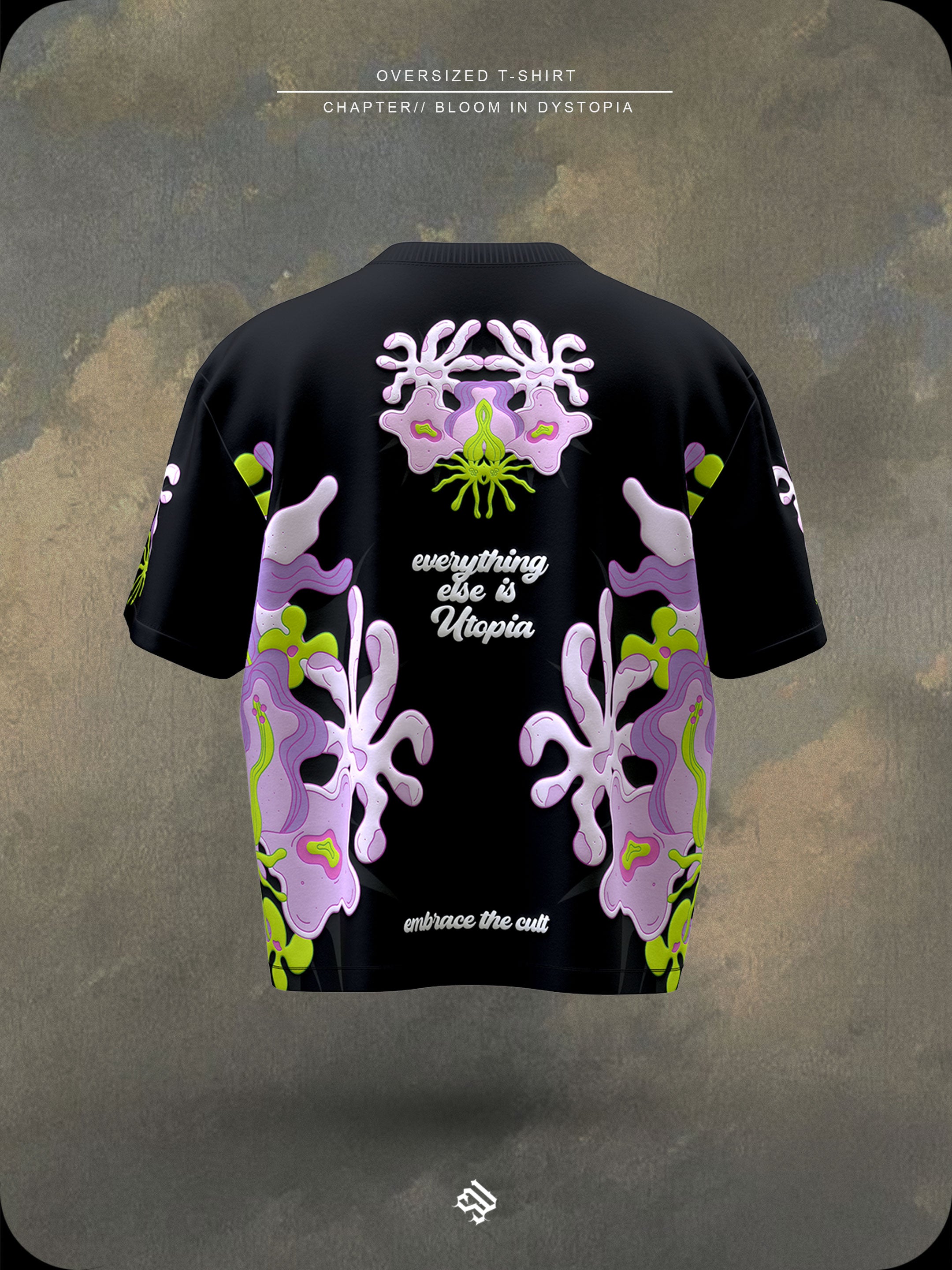 BLOOMING DYSTOPIA - Oversized Tee