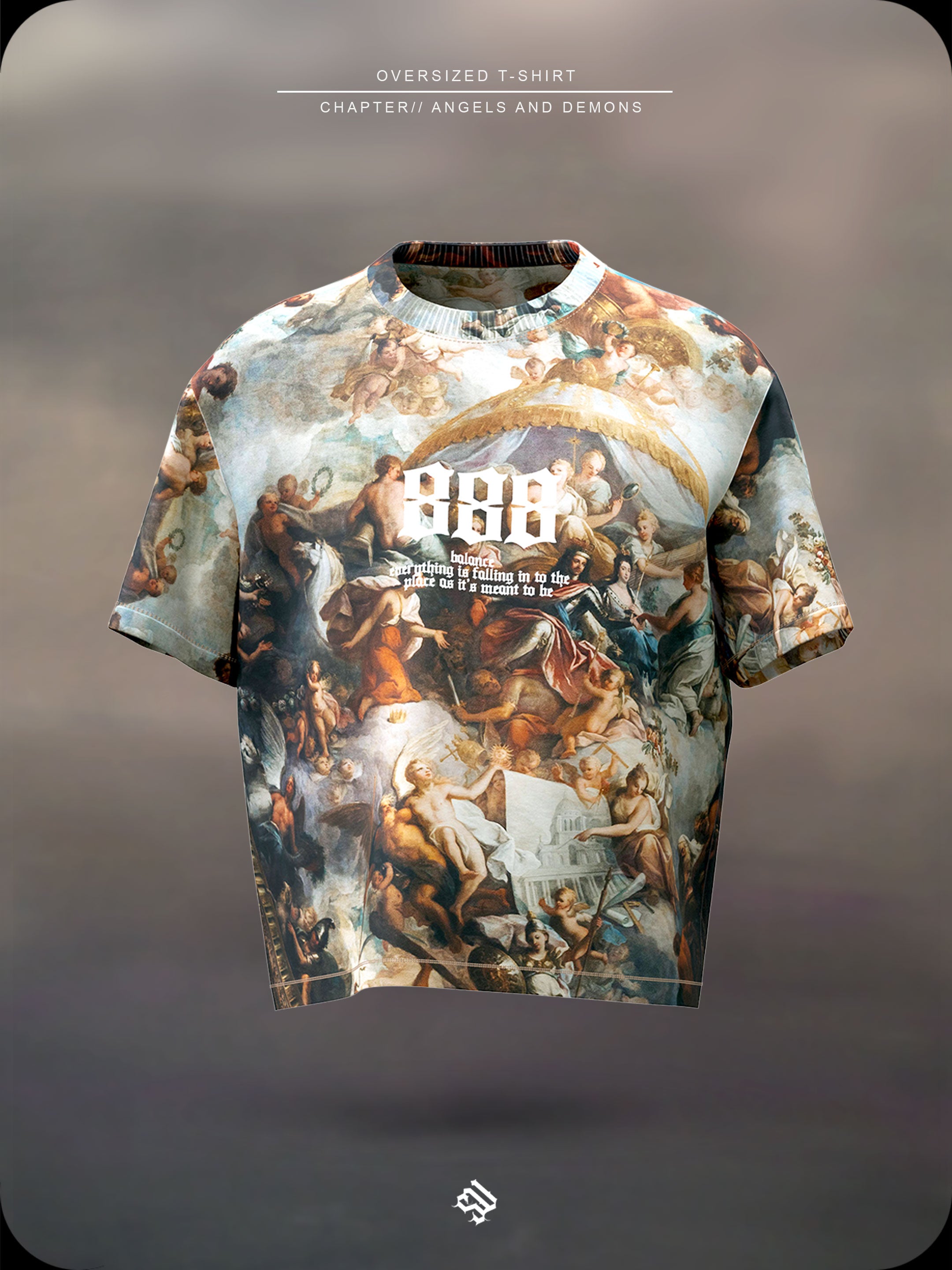 ANGELS & DEMONS - Oversized Tee