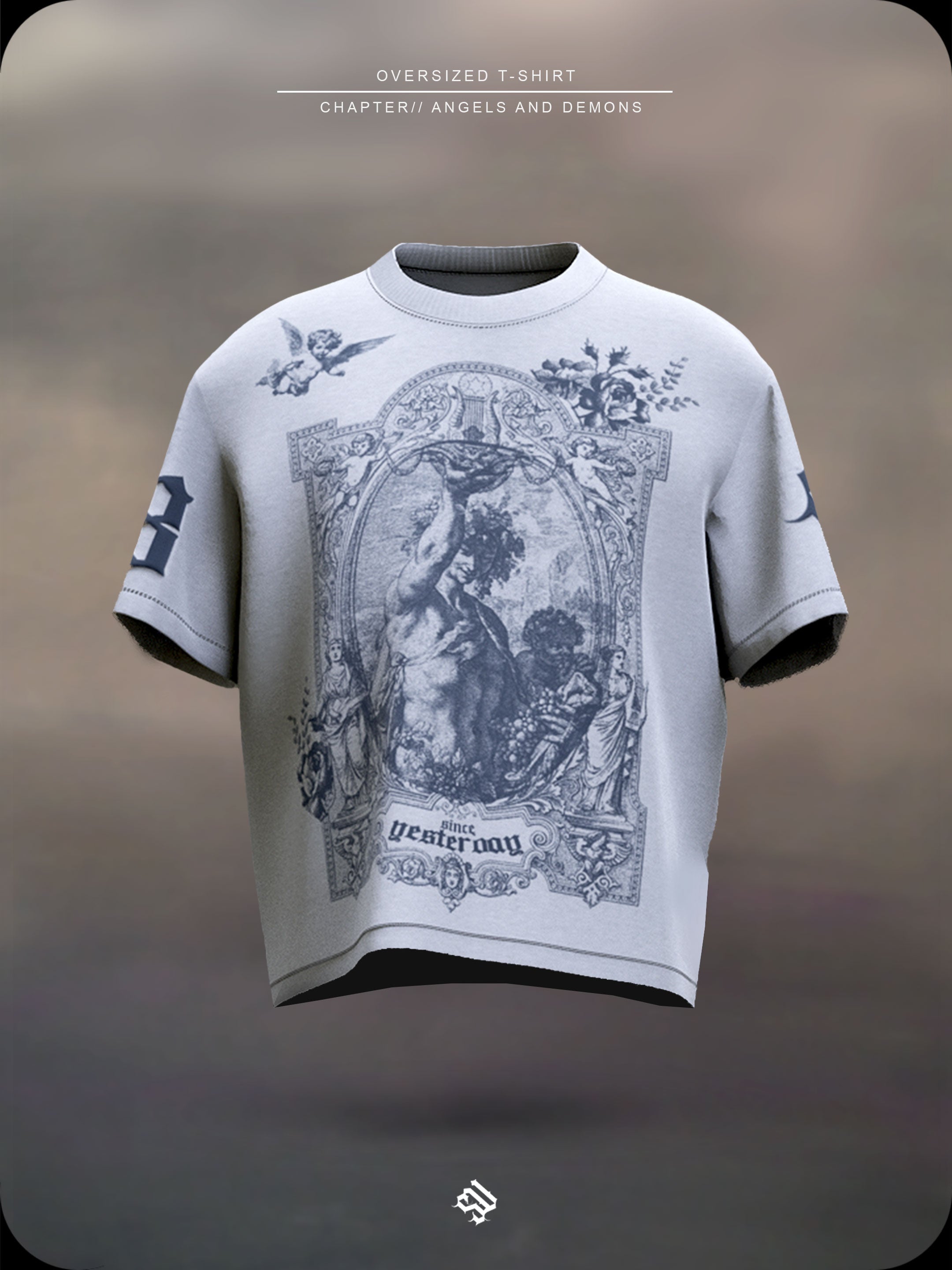 ANGELS & DEMONS - Oversized Tee